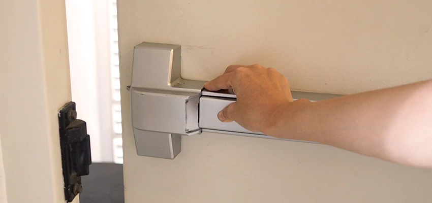 Roller Gate Panic Bar Installation in Mill Valley, California